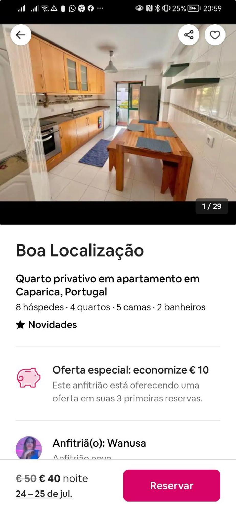 Ferienwohnung Quarto Boa Localizacao Com Cozinha E Casa De Banho Caparica Exterior foto